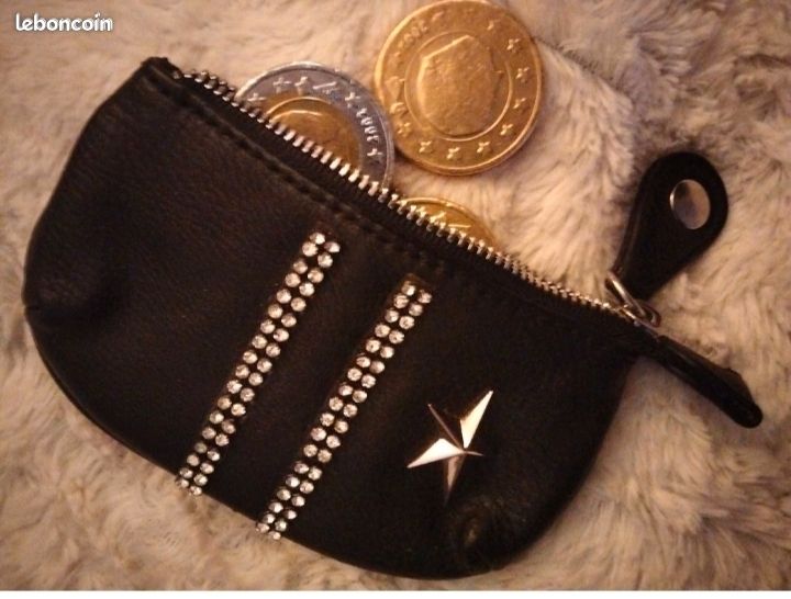 Magnifique porte monnaie CUIR Thierry Mugler, idée cadeau (image 1)