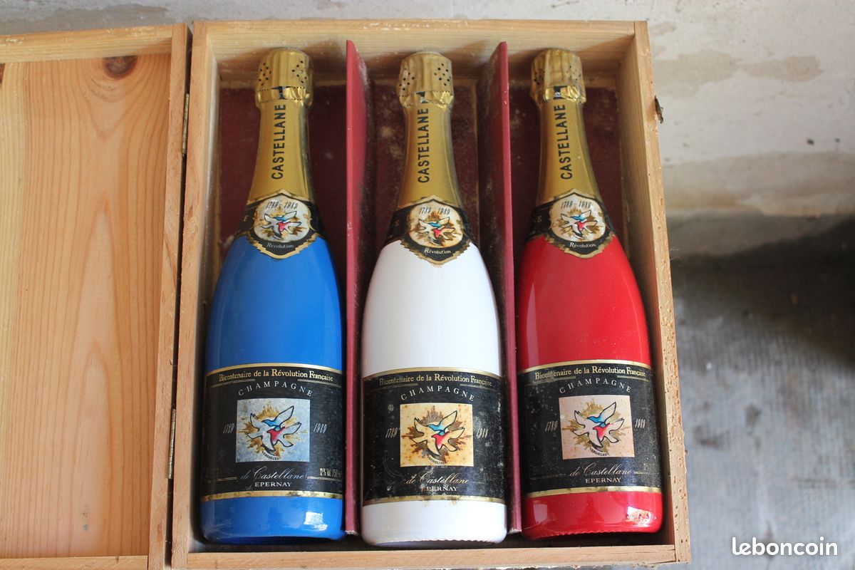 Coffret de champagne Bicentenaire de la révolution (image 1)