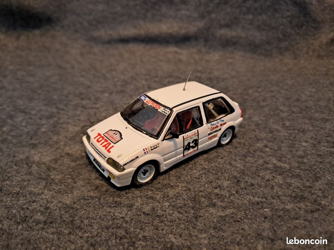 ALEZAN MODELS . KIT 1/43 . CITROEN AX SPORT . GrA . Sans