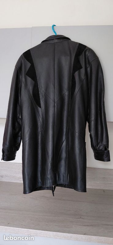 Veste femme cuir agneau vintage (image 2)