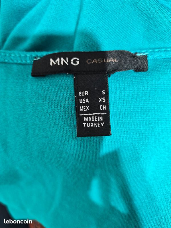 Robe Turquoise/bleu Aqua DAISY Taille M - Neuve Sans étiquettes - Coupe Régulière