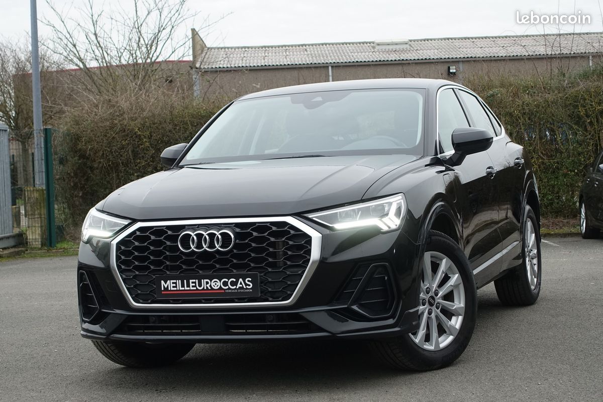 Q3 Sportback 45 Tfsi e S-Tronic 245ch Hybride Rechargeable Virtual cockpit/Cuir chauffants/Gps Europe/Caméra/Carplay/Hayon électrique/1*Main/Garantie 12 mois (image 1)