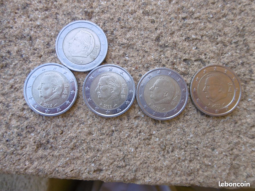 Pièces 2 euros Albert II roi des belges - Collection