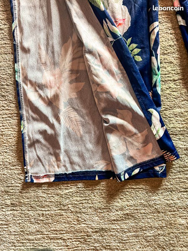 Combinaison pantalon navy florale (image 2)