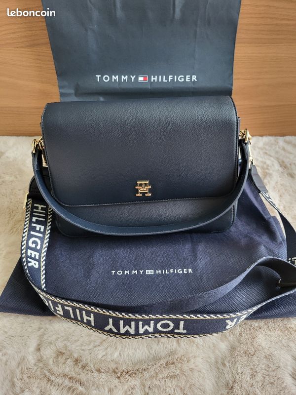 Handbag Sac Cabas Tommy Hilfiger Bleu Marine Cabas Sacoche Homme