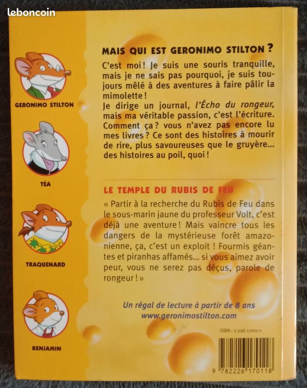4 livres Geronimo Stilton (image 8)