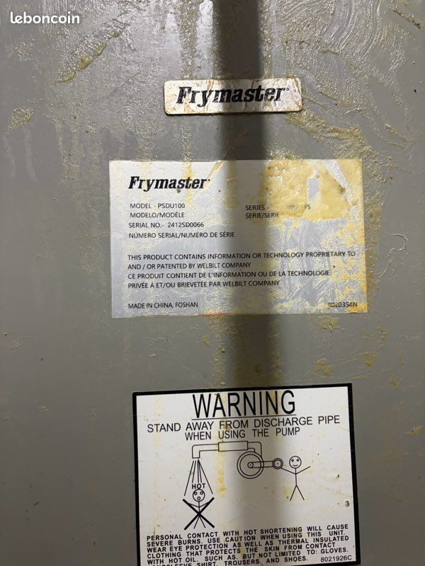 Frymaster PSDU100 – Chariot professionnel récupération huile – 50 L (image 3)