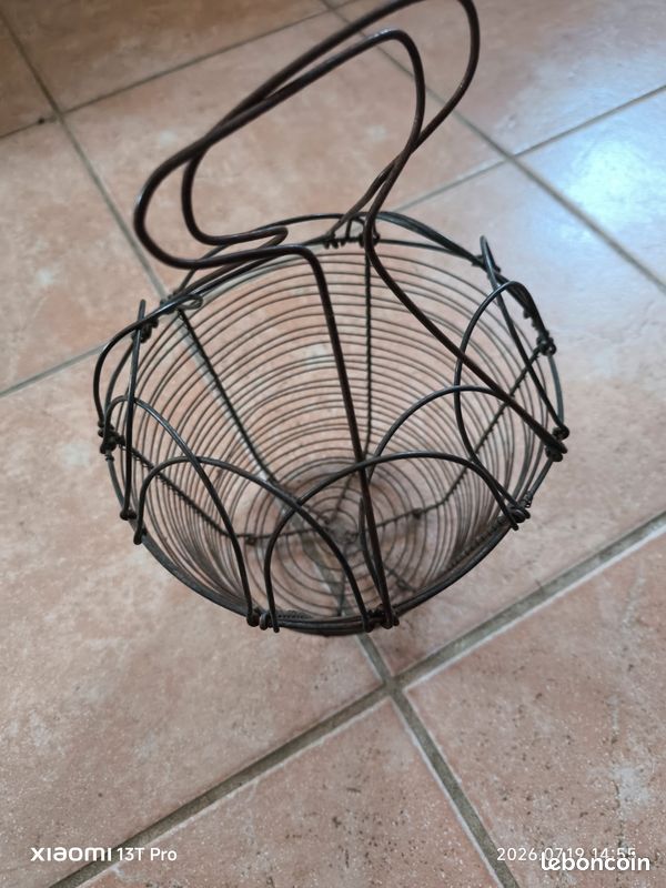 Panier salade ancien (1950) (image 8)