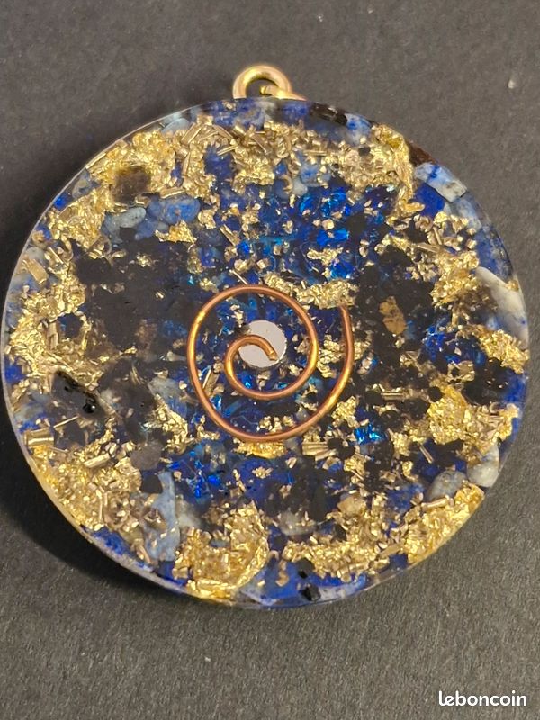 Pendentif orgonite lapis lazuli (image 3)