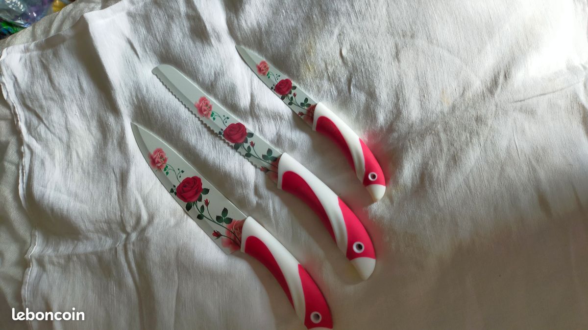 Lot de 3 couteaux (image 1)