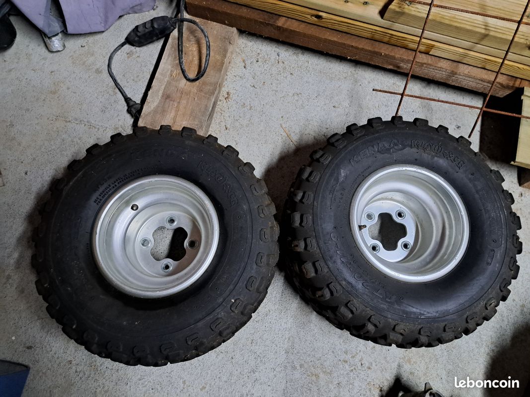 2 jantes arrière pour quad kymco maxxer 250 ou 300 (image 1)