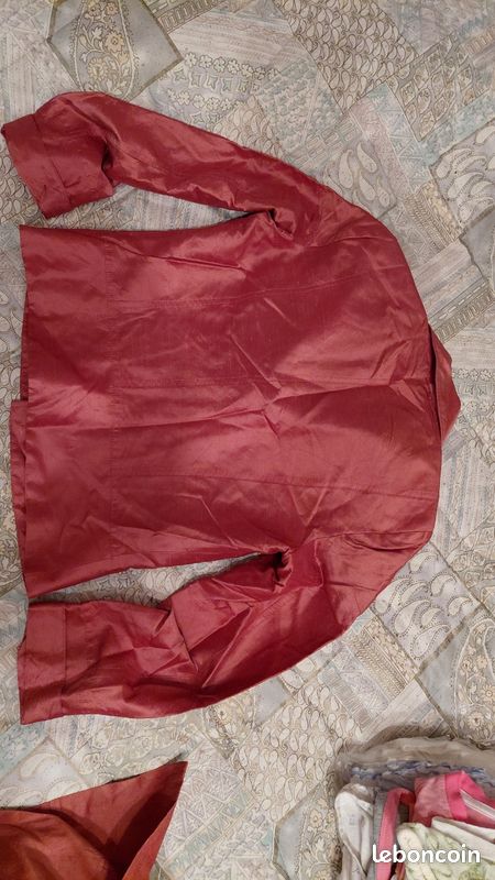 Ensemble tailleur en soie (image 3)