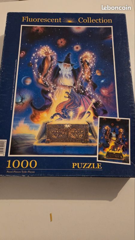 Puzzle phosphorescent 1000 pieces (image 1)