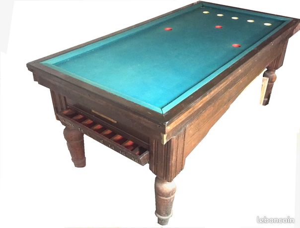 Billard américain de bistrot des années 60 avec en ance | Clasf jeux