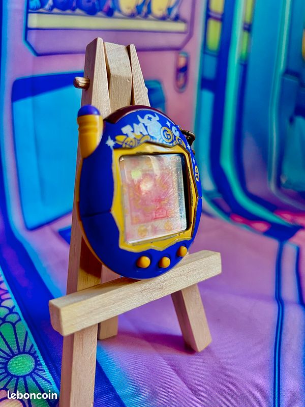Tamagotchi Bandai 2004 - V3 Connection Floral Hibiscus,Jeu