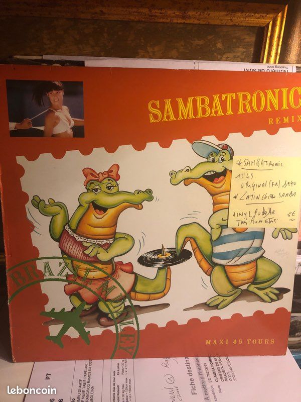 Vinyle sambatronic latin salsa samba musique 🎵 (image 1)