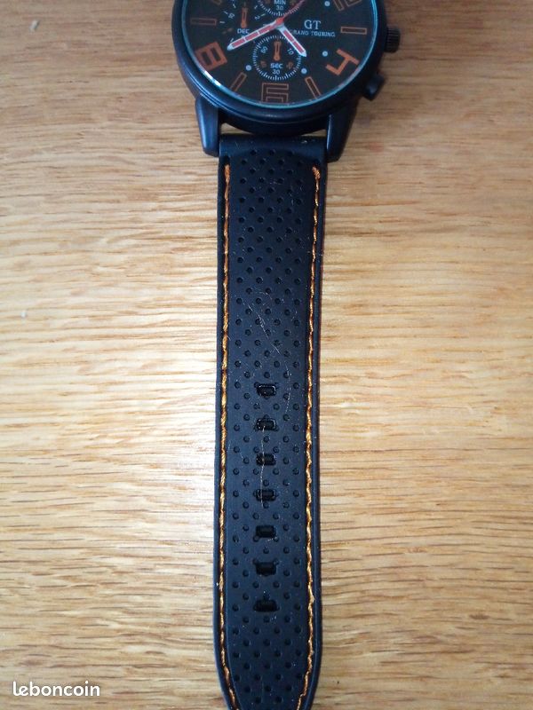 Montre GT GRAND TOURING Orange Homme QUARTZ (image 4)