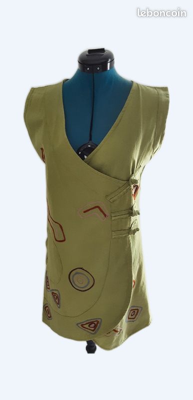 Robe vert anis (image 1)