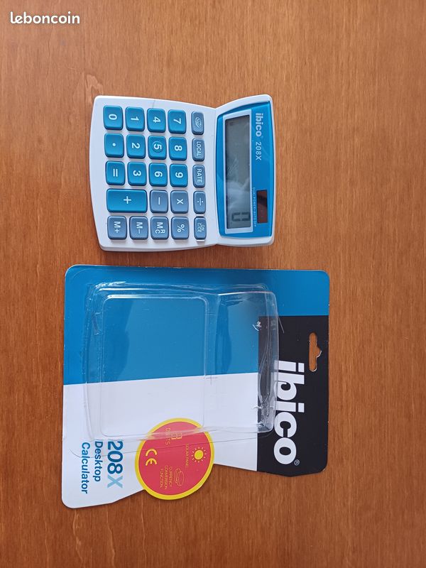 Calculatrice ibico 208X (image 1)