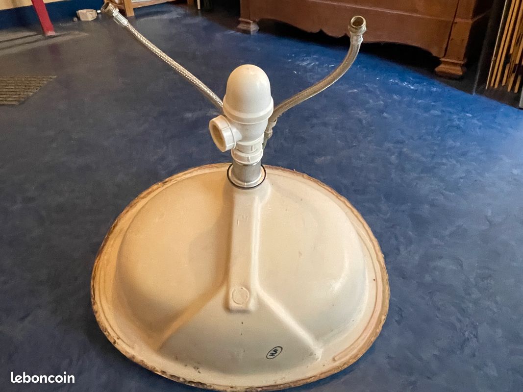 Ensemble complet lavabo, mitigeur, vidange (image 9)