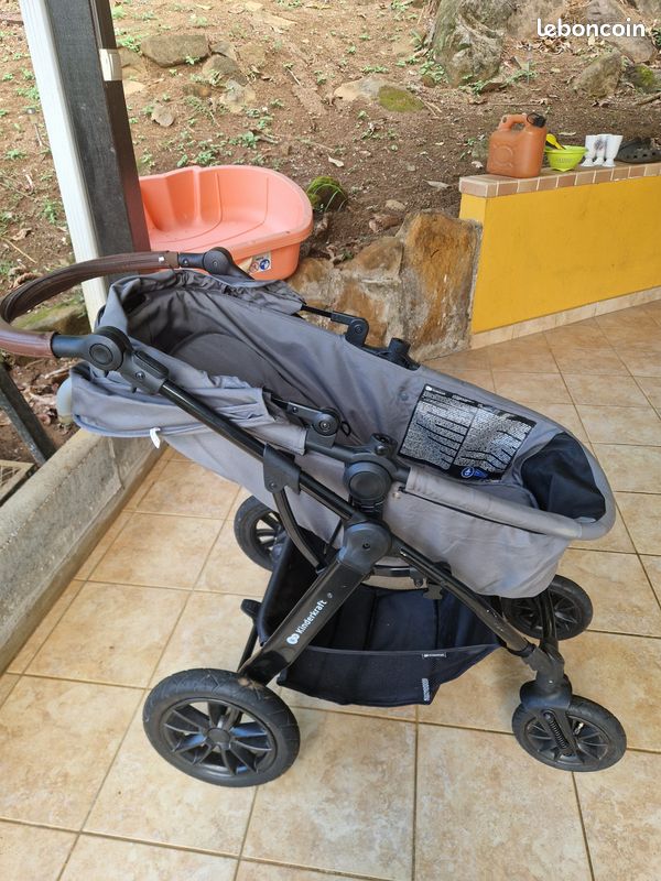 Vente poussette Kinderkraft + coque (image 3)