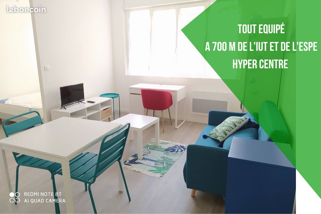 Appartement 1 pièce 30 m² · à Mont-de-Marsan · 30 m² · 530 €