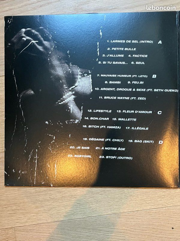DOUBLE VINYLE + CD JOSMAN SPLIT neuf sous blister (image 2)