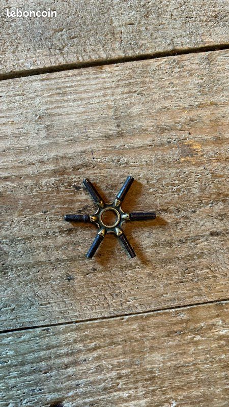 Clé Multiple étoile Pour Montre à Gousset - Acier Inoxydable - Mécanisme Remontoir