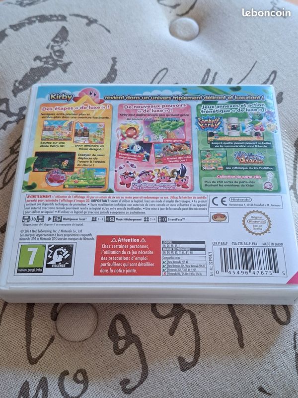 Jeu DS Kirby Triple Deluxe (image 2)