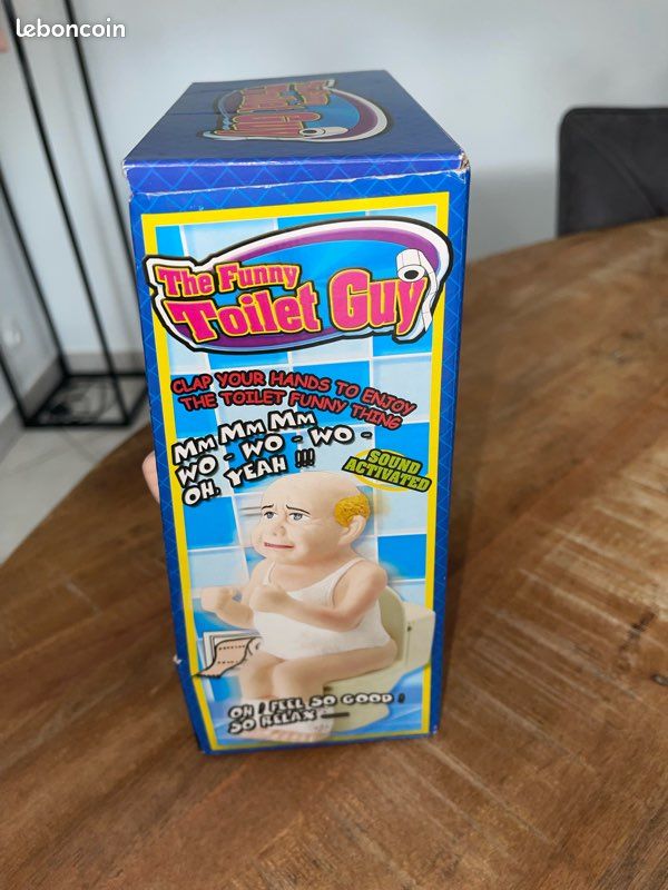 Vends figurine humoristique interactive "The Funny Toilet Guy" (image 3)