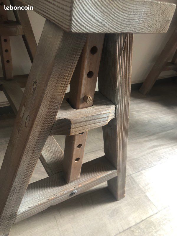 Bureau bois grisé AMPM (image 6)