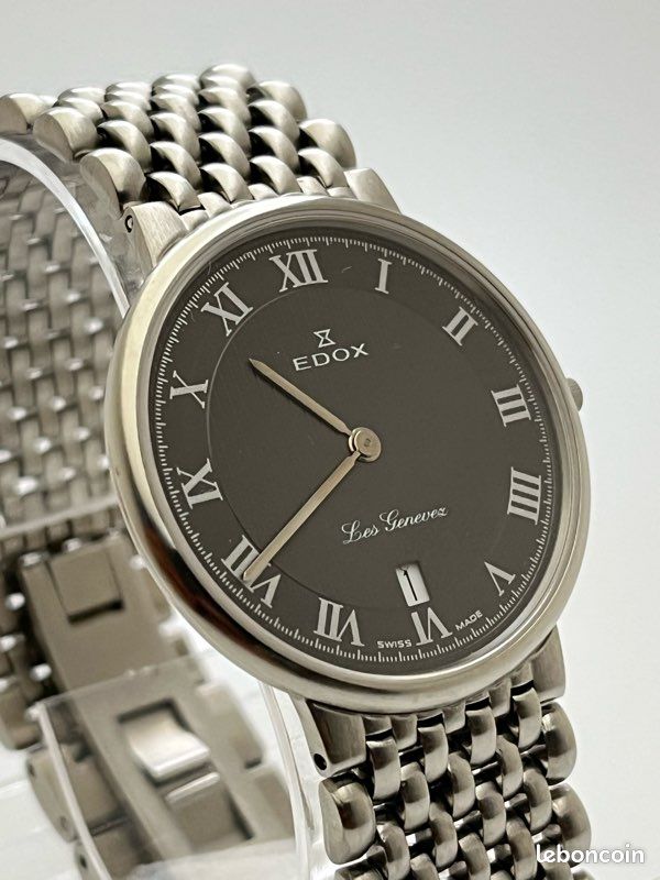 Edox Les genevez Ultra Slim Montres Bijoux