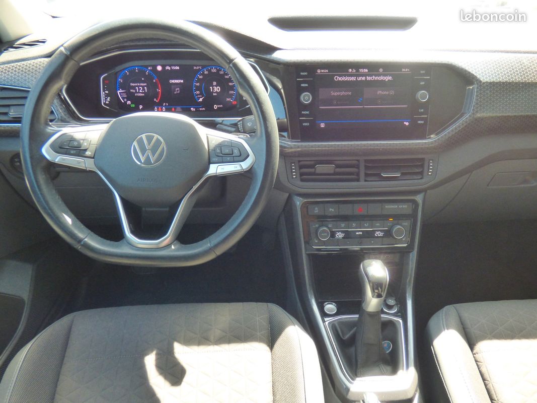 Volkswagen t-cross 1.0 tsi 110 carat dsg bva (image 3)