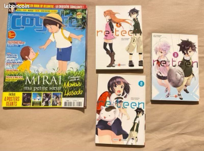 Lot Manga Re:Teen - Magazine Coyotte idée cadeau, envoi à 0,99 centimes (image 1)