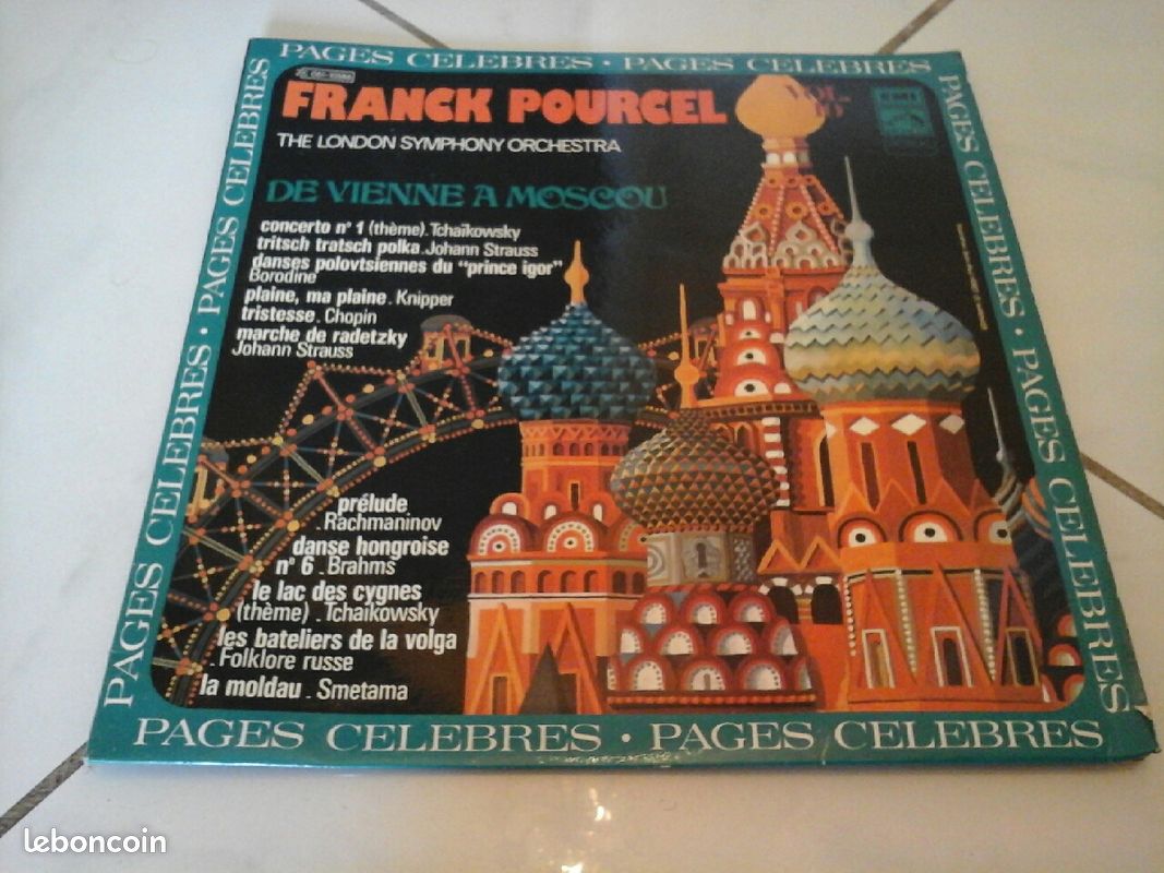 Vinyle 33 tours Franck Pourcel (image 1)