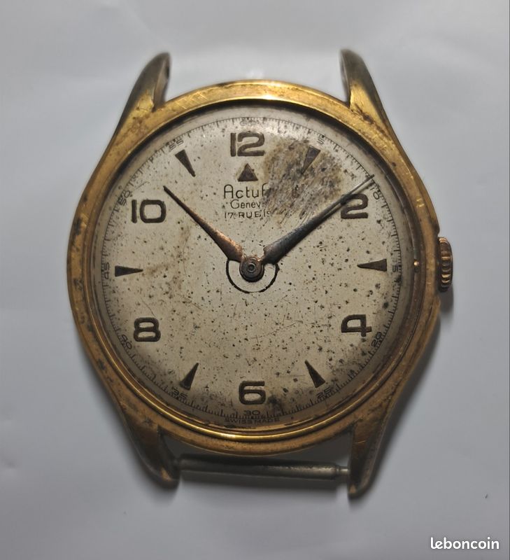 Montre Ancienne RALCO 15 Rubis Suisse - Mécanique, Fonctionnelle, Vintage Années 1920