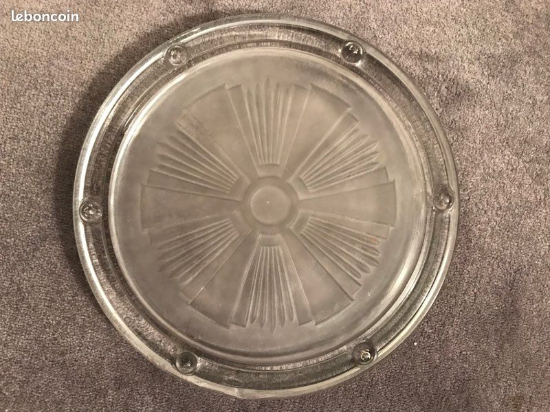 Sous de plat présentoir gâteaux en verre (image 2)