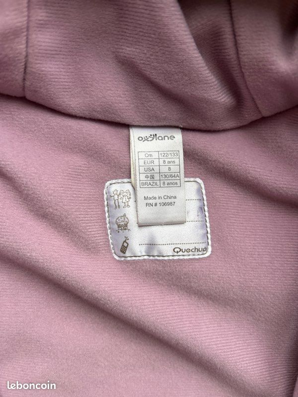 Blouson décathlon 8 ans (image 2)