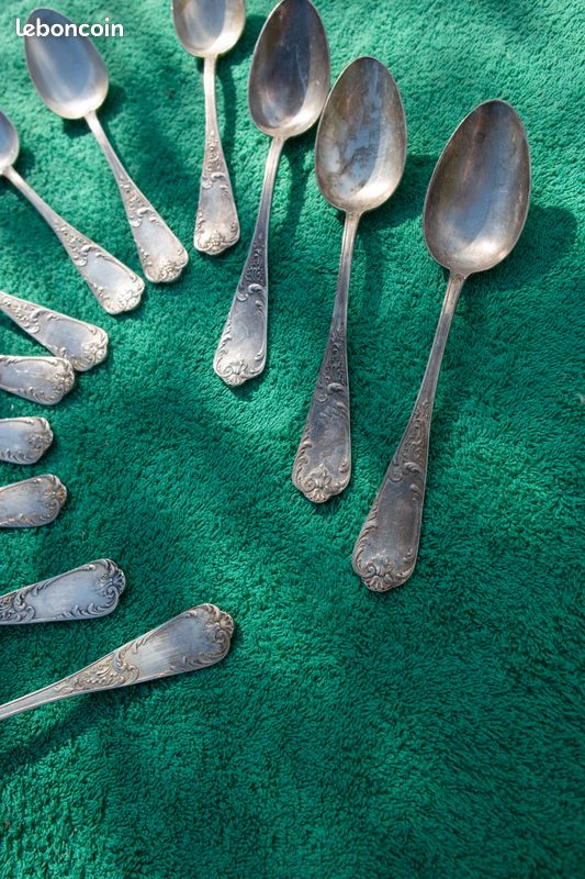 Cuillère à soupe Christofle poinçon 84 - Arts de la table