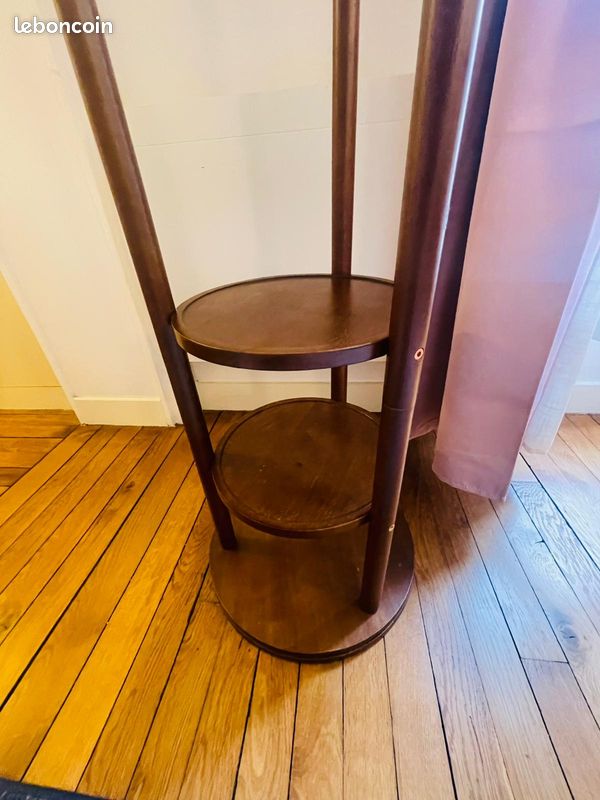 Porte-manteau sur pied en bois KungFuWood (comme neuf) (image 3)