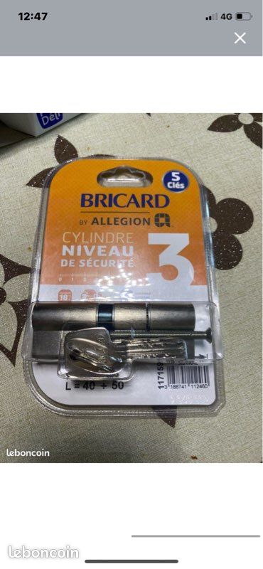 Cylindre portée bricard (image 1)