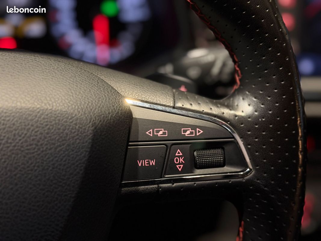 SEAT LEON 1.4 ECoTsi 150 Start/Stop ACT DSG7 FR - Toit Ouvrant Panoramique - Seat Sound - CarPlay / Android Au (image 16)