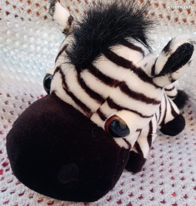 Peluche Zèbre Big Headz (image 1)