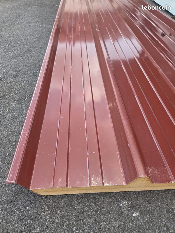 Tolacier rouge brun 1 m par 4 (image 2)