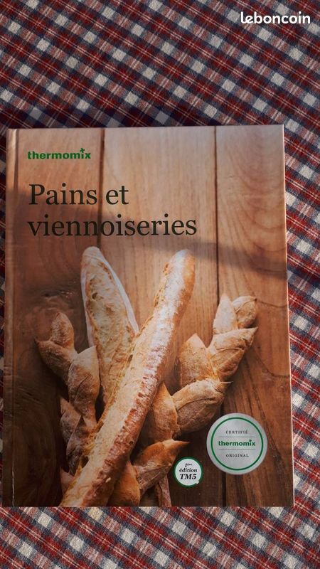 Livre Thermomix Pains et viennoiseries (image 1)