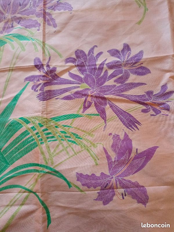 Lot De 5 Foulards En Soie Thai - Couleurs Or, Cuivre, Rose - Rustique - Neuf Sans étiquette