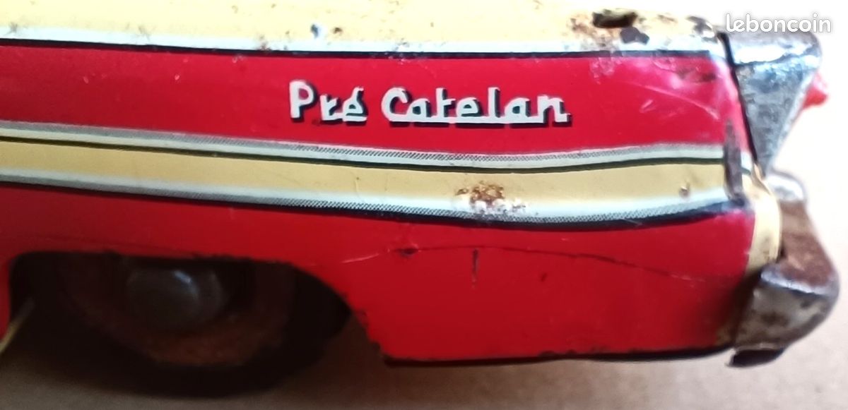 Grande voiture Citroën 2CV en tôle style vintage - Alger Algérie