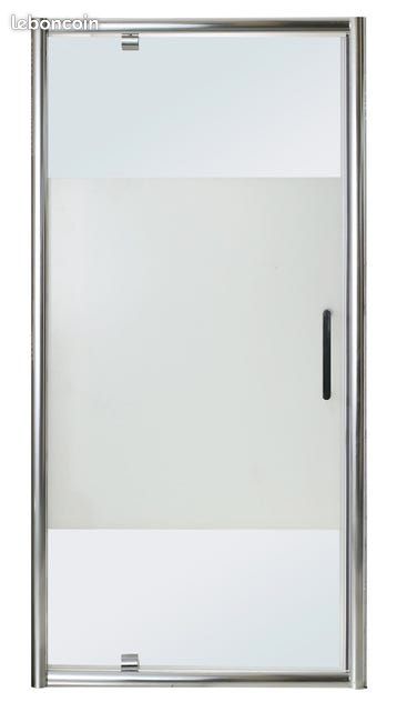 PORTE DE DOUCHE PIVOTANTE NEUVE 80 x 190 cm (image 1)