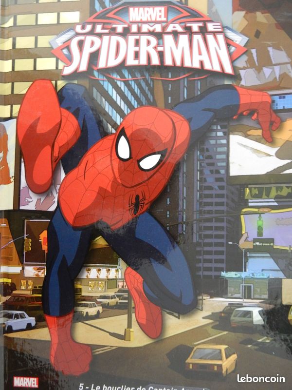 Livre SPIDER MAN - Le bouclier de Captain America (image 1)