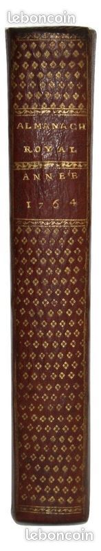 Almanach Royal 1764 (image 2)